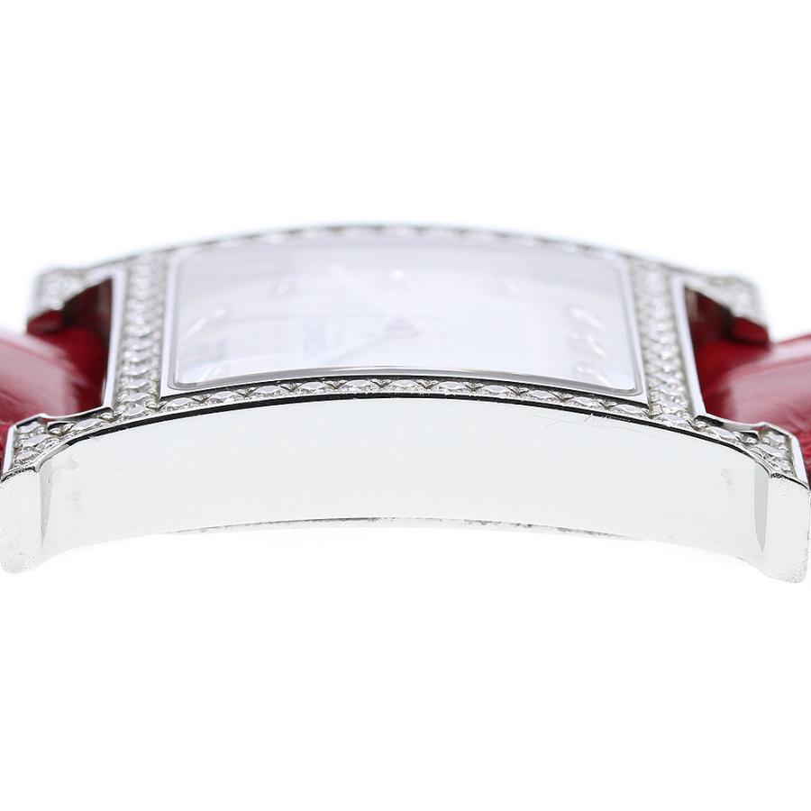HERMES（エルメス） HERMES HH1.830 Hウォッチ ダイヤベゼル シェル