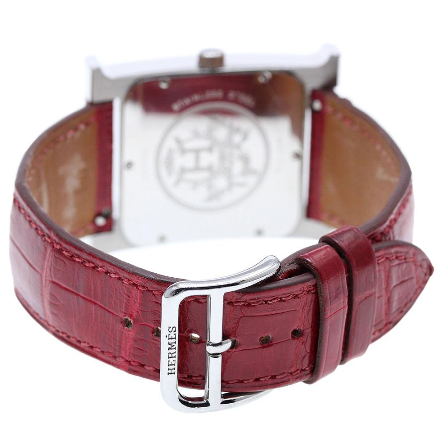 HERMES（エルメス） HERMES HH1.830 Hウォッチ ダイヤベゼル シェル