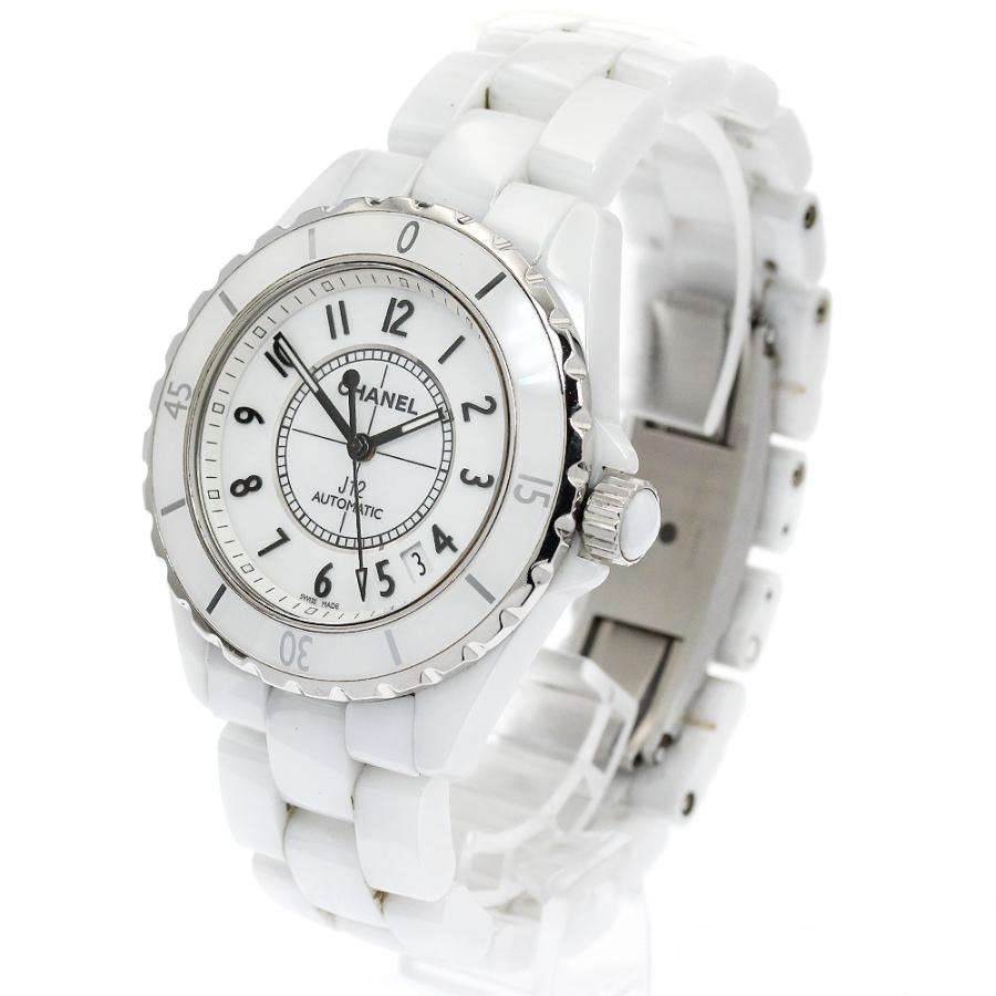 シャネル H0970 J12 ホワイト ホワイトセラミック シャネル（CHANEL）J12 38mm ホワイト セラミック H0970 | JEWELRY KAMATA