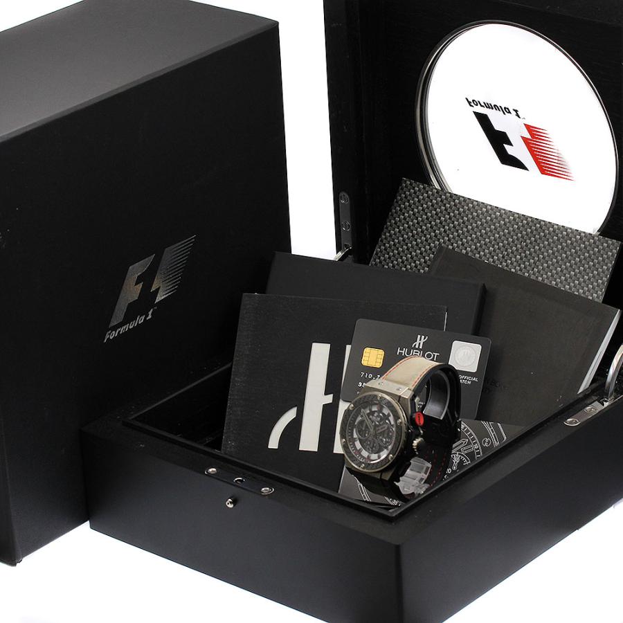 ウブロ HUBLOT 710.ZM.1123.NR.FJP11 キングパワーF1TM Suzuka 鈴鹿 世界限定250本 自動巻き メンズ 箱・保証書付き_909853 HUBLOT（ウブロ） HUBLOT 710.ZM.1123.NR.FJP11 キングパワーF1TM