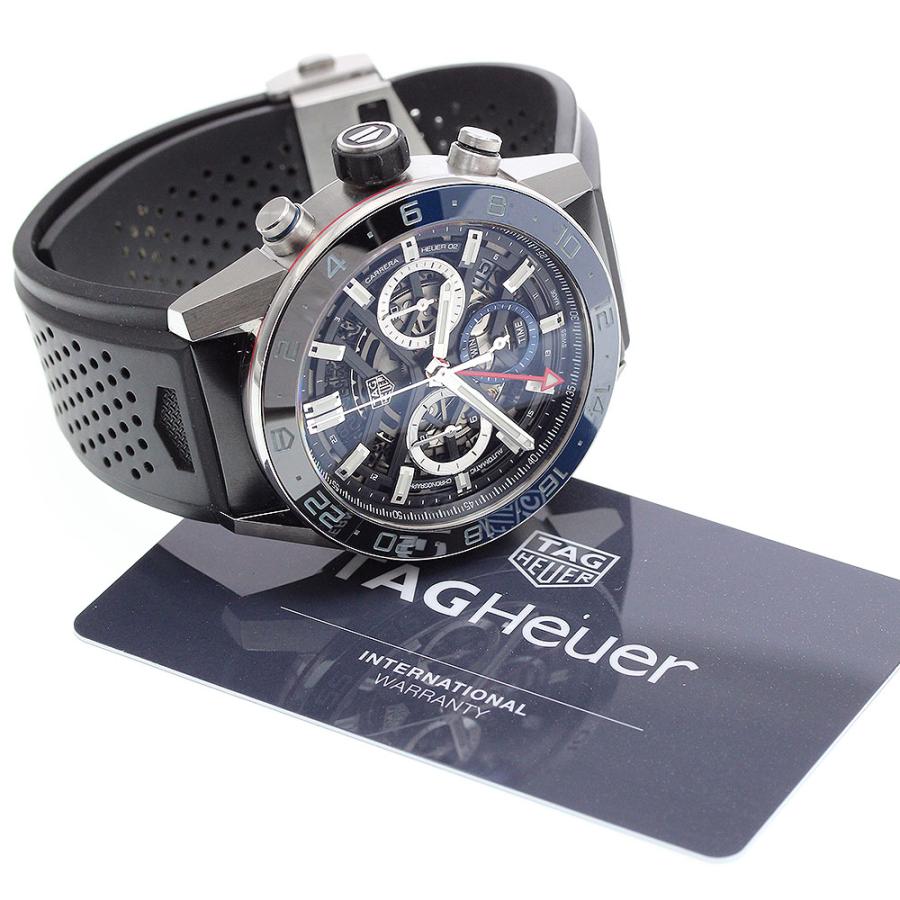 タグホイヤー TAG HEUER CBG2A1Z カレラ キャリバー ホイヤー 02 GMT デイト クロノグラフ 自動巻き メンズ 保証書付き_910115 TAG HEUER（タグ・ホイヤー） TAG HEUER CBG2A1Z カレラ キャリバー