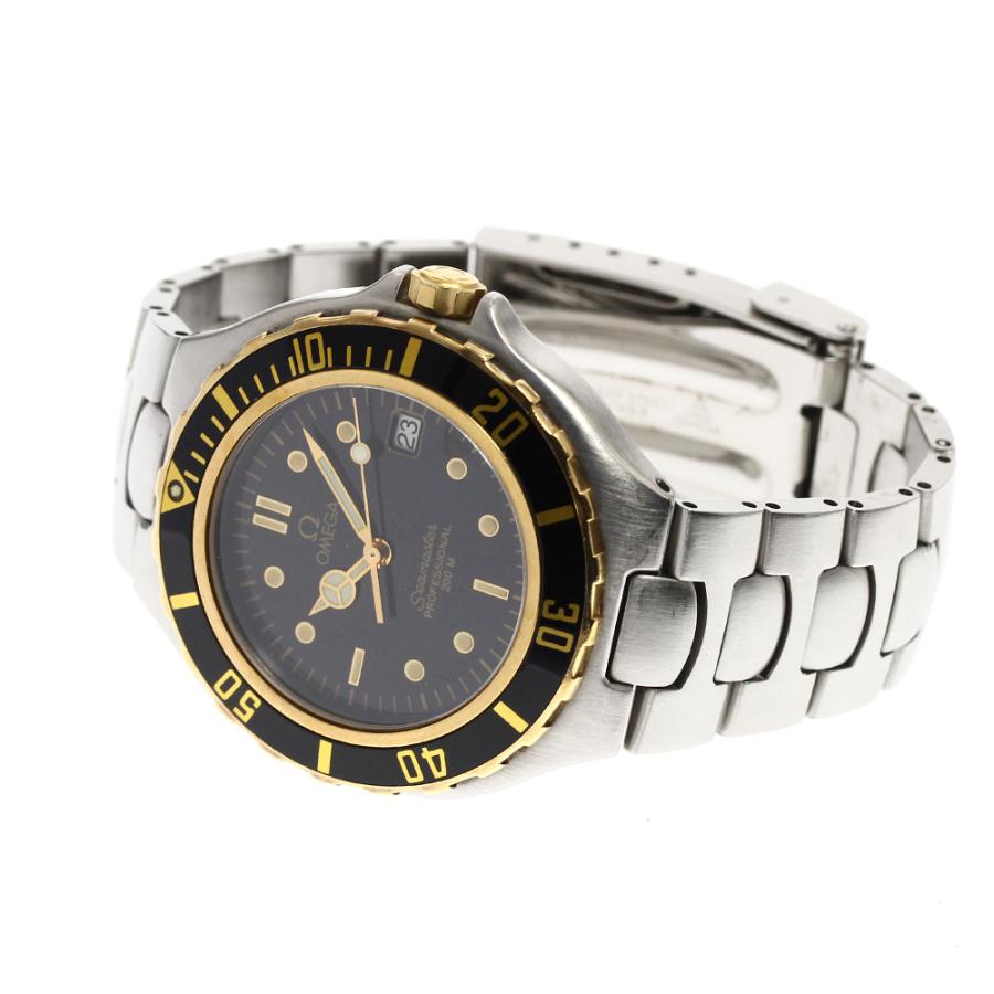 OMEGA ベルト訳あり オメガ 2750.50 シーマスター200 YGベゼル  
