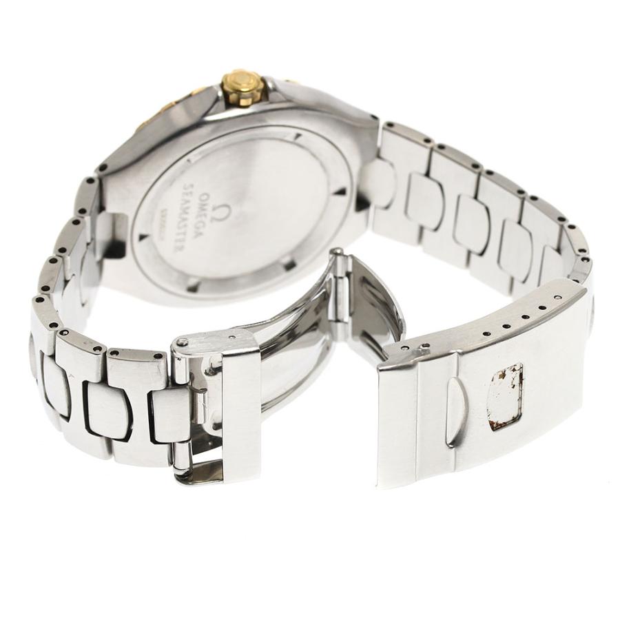 OMEGA ベルト訳あり オメガ 2750.50 シーマスター200 YGベゼル  