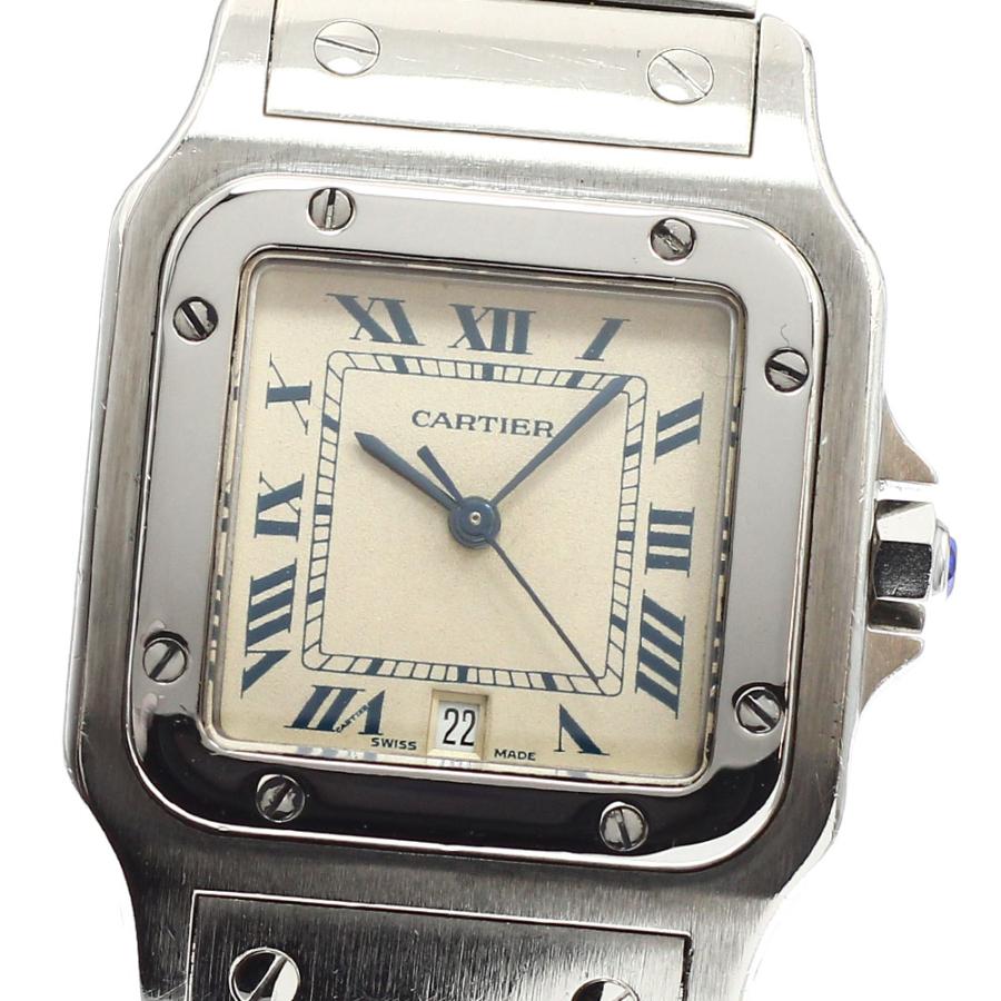 Cartier（カルティエ） CARTIER W20018D6 サントスガルベLM デイト
