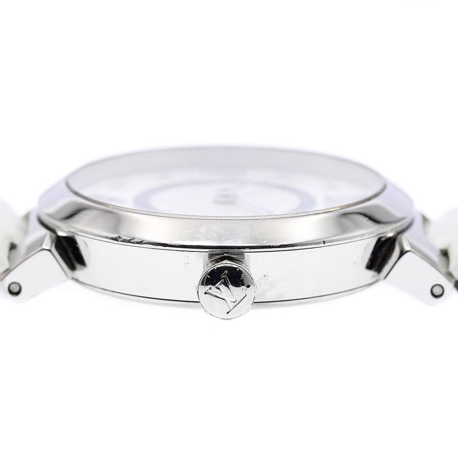 LOUIS VUITTON ルイ・ヴィトン Q12MG タンブール スリム 8Pダイヤ  