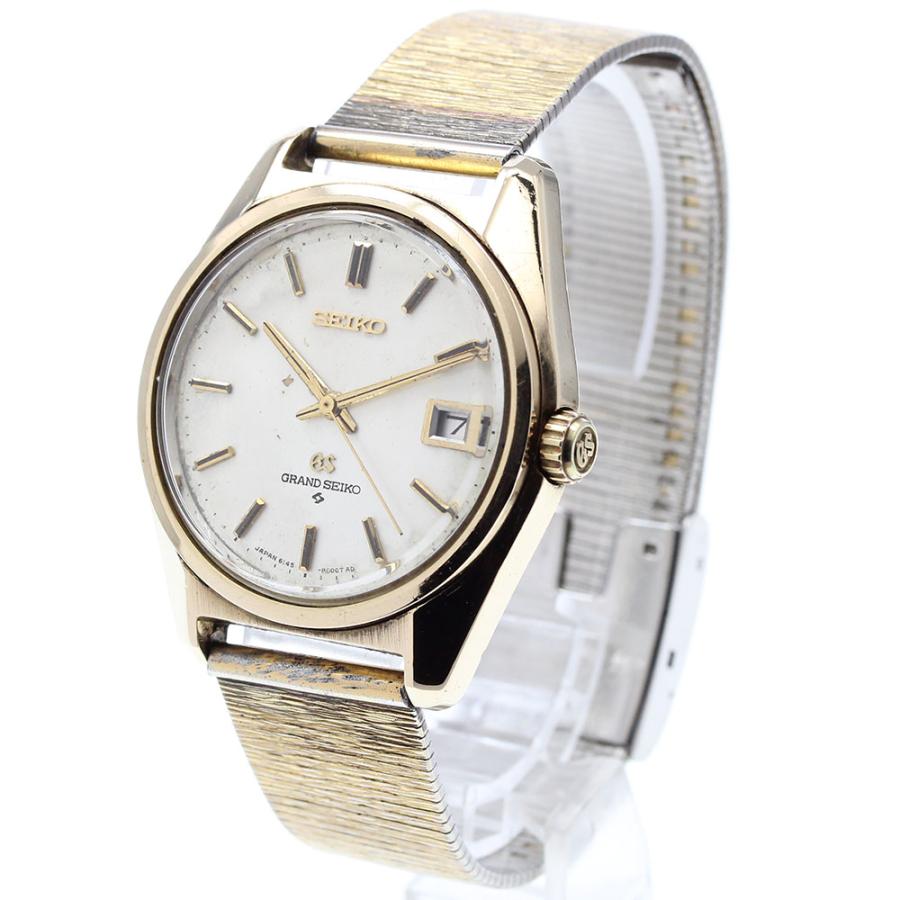 セイコー SEIKO 6145-8000 グランドセイコー デイト Cal.6145A 自動巻き メンズ _910591の画像