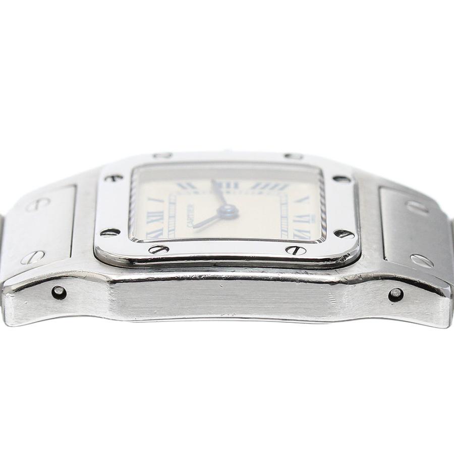 カルティエ CARTIER W20017D6 サントスガルベSM クォーツ レディース _910654 Cartier（カルティエ） CARTIER W20017D6 サントスガルベSM クォーツ