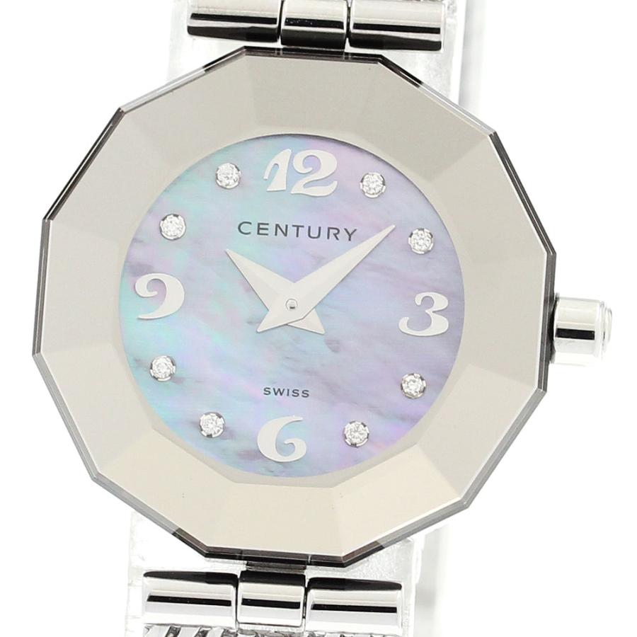 CENTURY センチュリー　プライムタイム　12Pダイヤ　ブルーシェル文字盤 CENTURY センチュリー プライムタイム 12Pダイヤ ブルーシェル文字盤