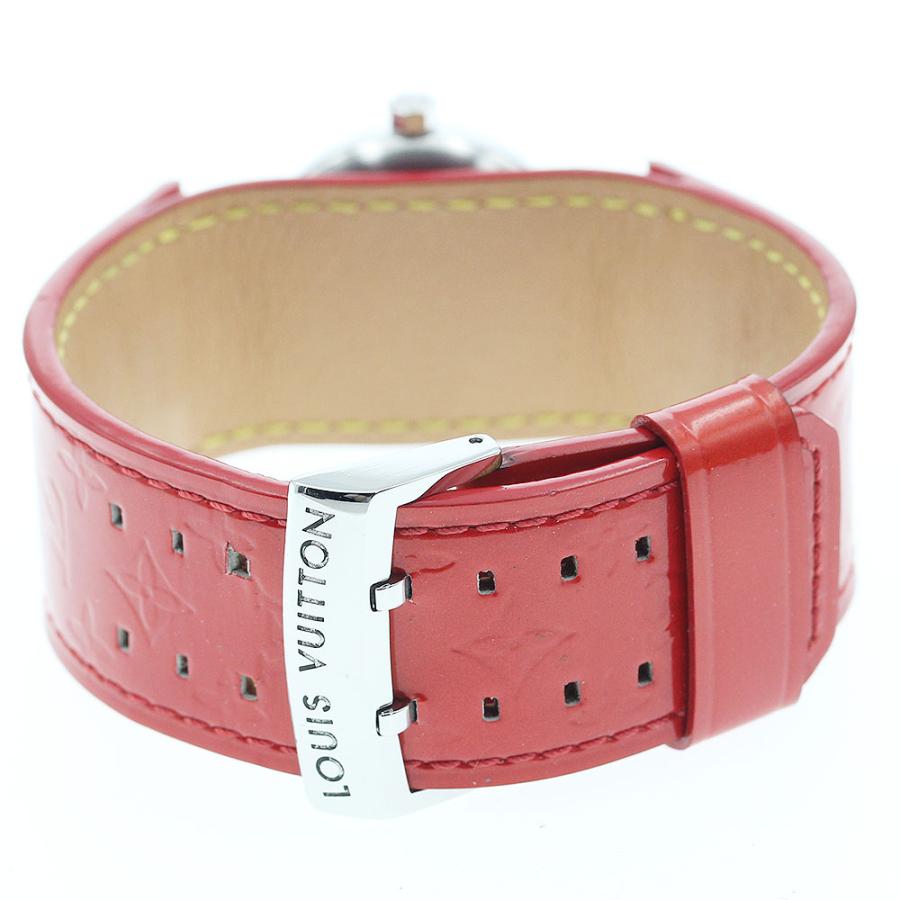 LOUIS VUITTON ルイ・ヴィトン Q1211 タンブール デイト クォーツ  