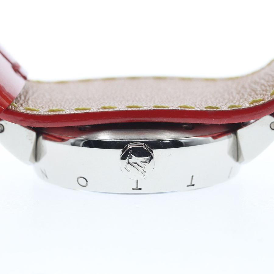 LOUIS VUITTON ルイ・ヴィトン Q1211 タンブール デイト クォーツ  