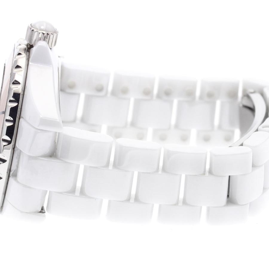 CHANEL（シャネル） CHANEL H4467 J12 ソフトピンク 白セラミック 世界限定1200本 クォーツ レディース 保証書付き ...
