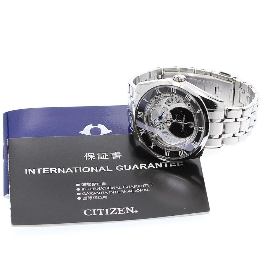 シチズン CITIZEN 8730-T022341/BU0020-62A カンパノラ 天彩星(あまいろほし) トリプルカレンダー ソーラー メンズ 保証書付き_911238の画像