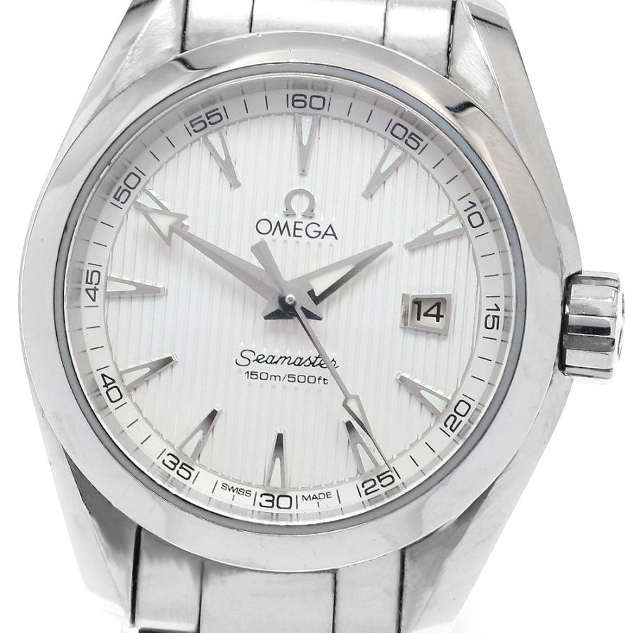 オメガ OMEGA 231.10.30.61.02.001 シーマスター アクアテラ デイト クォーツ レディース 保証書付き_944215 OMEGA（オメガ） OMEGA 231.10.30.61.02.001 シーマスター アクアテラ