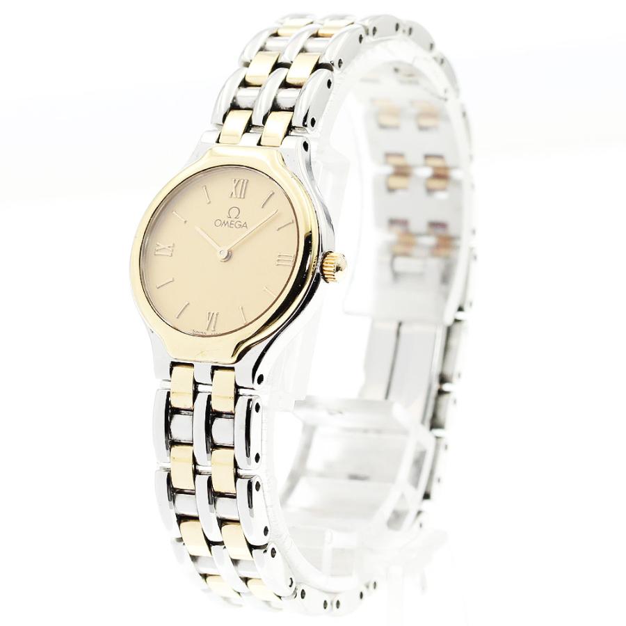 OMEGA（オメガ） デビル YGベゼル クォーツ レディース _911364