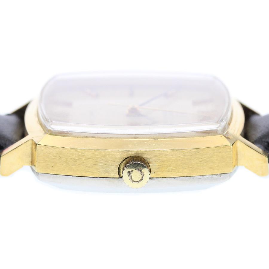 オメガ　OMEGA ジュネーブ　SV スクエア　自動巻 楽天市場】オメガ OMEGA ジュネーブ スクエア 自動巻き メンズ _828077