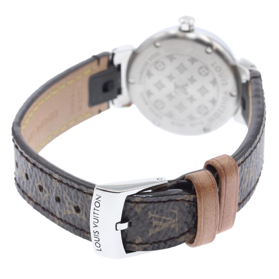 LOUIS VUITTON ルイ・ヴィトン QA070 タンブール モノグラム クォーツ  