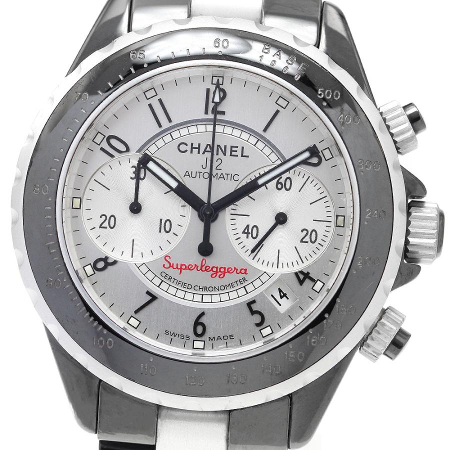 シャネル CHANEL H1624 J12 スーパーレッジェーラ クロノグラフ 自動巻き メンズ _911676 CHANEL（シャネル） CHANEL H1624 J12 スーパーレッジェーラ クロノ