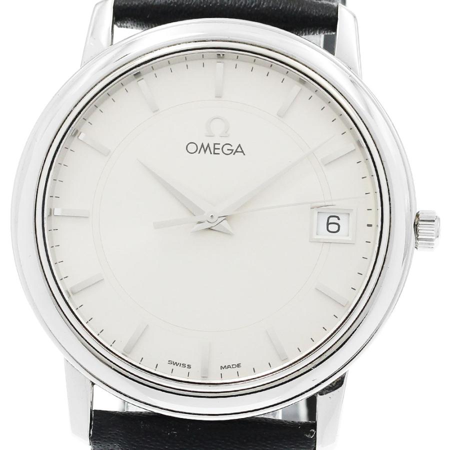 陽*り様 オメガ　OMEGA デビル　プレステージ 　デイト OMEGA（オメガ） DeVille デビル プレステージ 15Pダイヤ 4190.15