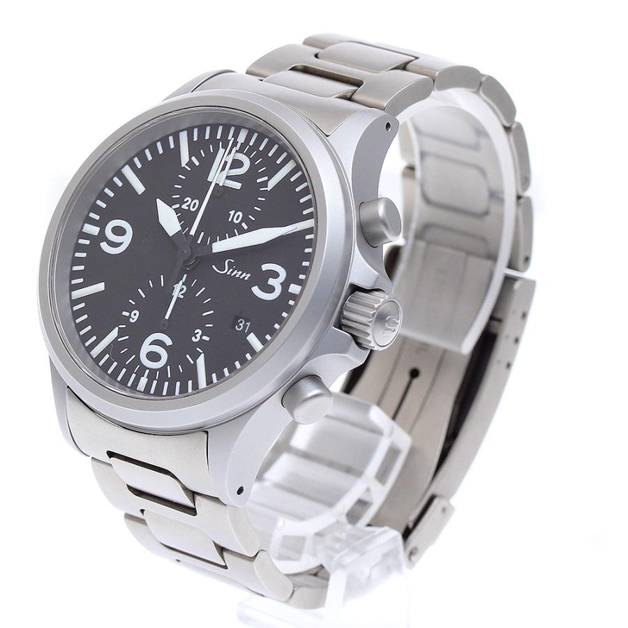 Sinn（ジン） Sinn 756 デイト クロノグラフ 自動巻き メンズ 美品