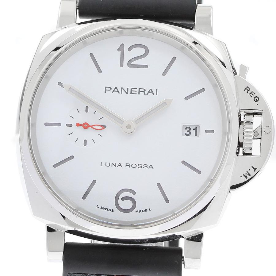 パネライ PANERAI PAM01381 ルミノール ドゥエ ルナ・ロッサ デイト スモールセコンド 自動巻き メンズ 良品 箱・保証書付き_912735 OFFICINE PANERAI（オフィチーネ パネライ） パネライ PANERAI