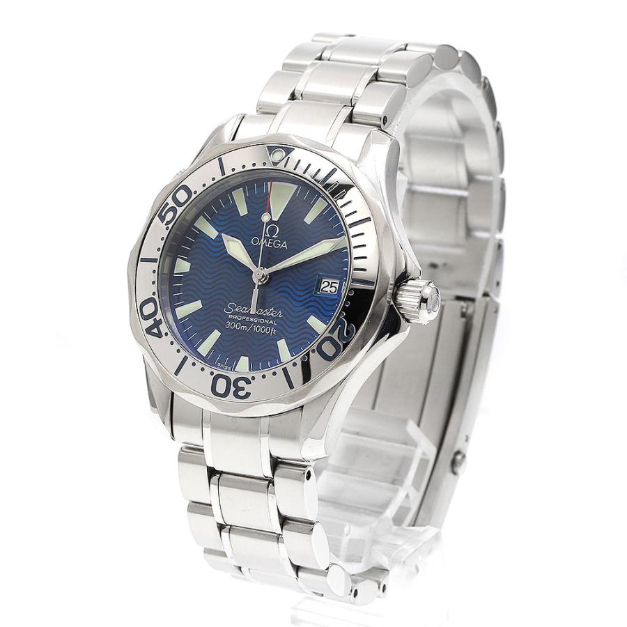 OMEGA 訳あり オメガ 2263.80 シーマスター300 デイト クォーツ  