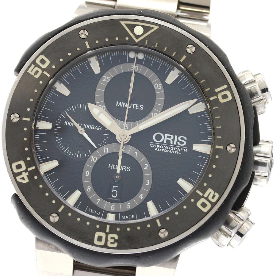 オリス ORIS 7683 プロダイバー クロノグラフ 自動巻き メンズ _913600 ORIS（オリス） ORIS 7683 プロダイバー クロノグラフ 自動巻き メンズ