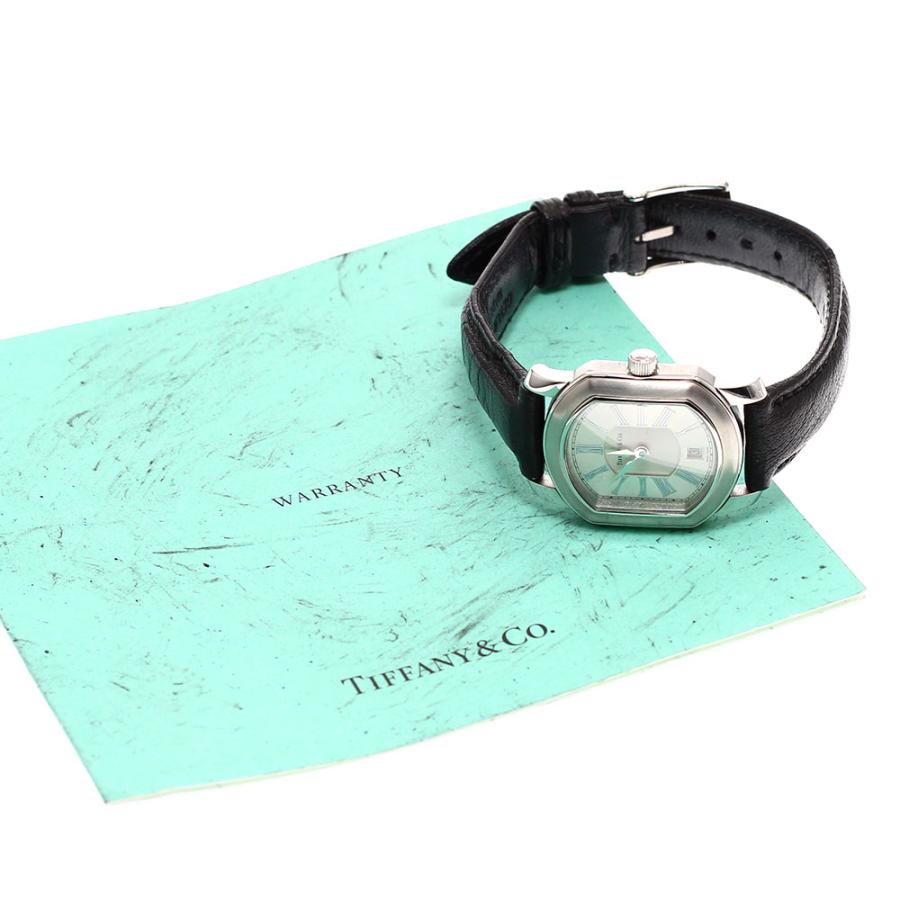 TIFFANY&Co. ティファニー マーククーペ デイト クォーツ レディース  