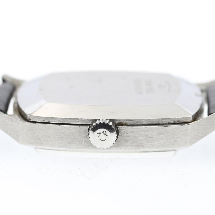 OMEGA 訳あり オメガ 166075 デビル スクエア デイト cal.1002 自動  