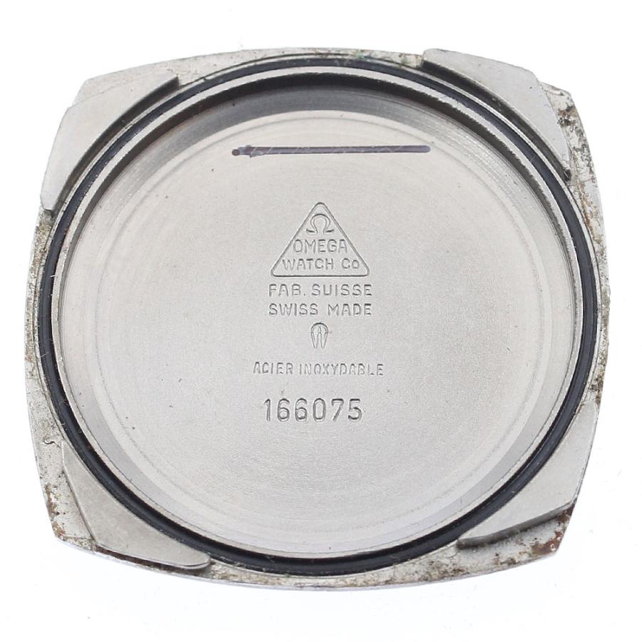 OMEGA 訳あり オメガ 166075 デビル スクエア デイト cal.1002 自動  