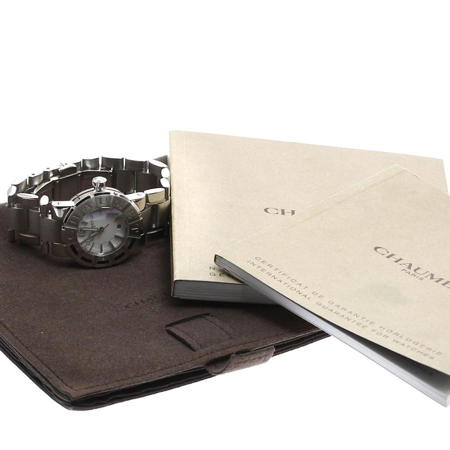 ショーメ Chaumet W1722H-35A クラスワン デイト クォーツ ボーイズ 保証書付き_913641の画像