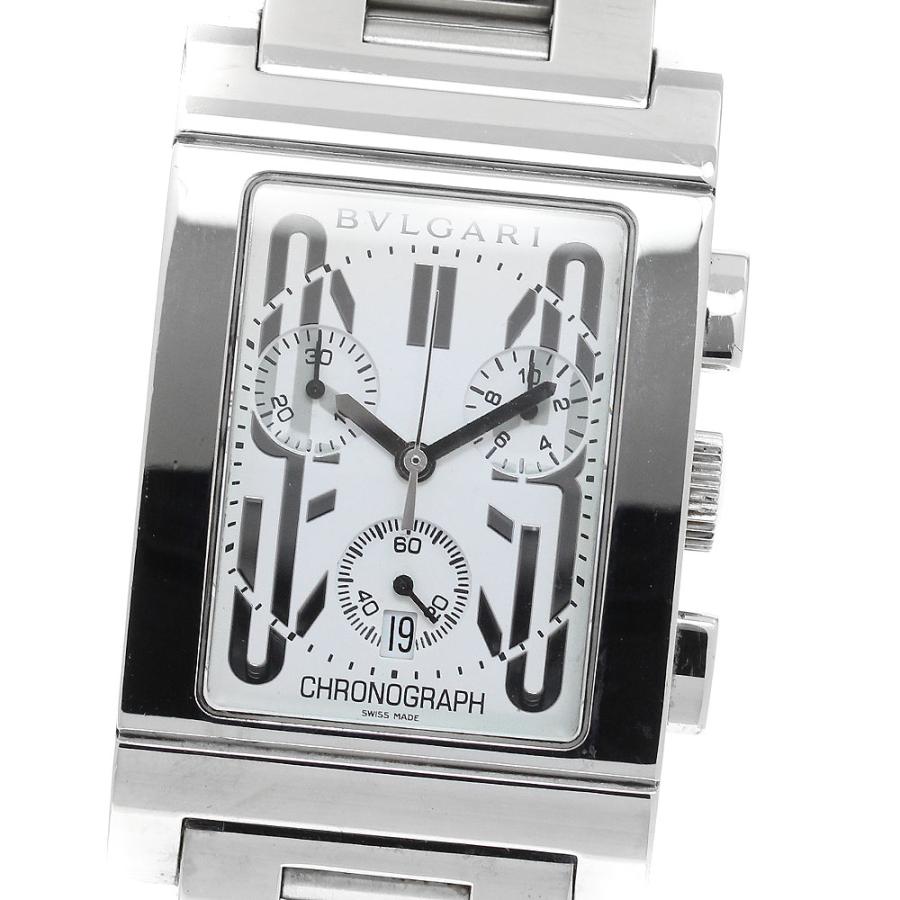 BVLGARI（ブルガリ） BVLGARI RTC49S レッタンゴロ デイト クロノ