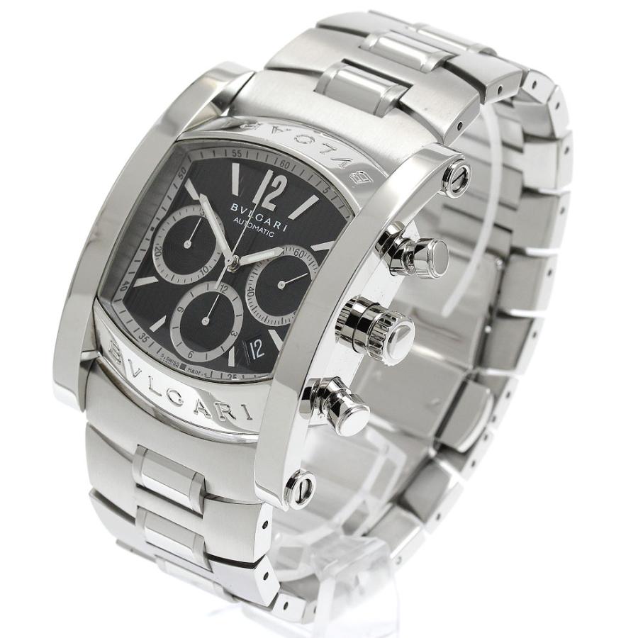 ブルガリ BVLGARI AA48SCH アショーマ クロノグラフ デイト 自動巻き メンズ 良品 _894212 BVLGARI（ブルガリ） BVLGARI AA48SCH アショーマ クロノグラフ デイト