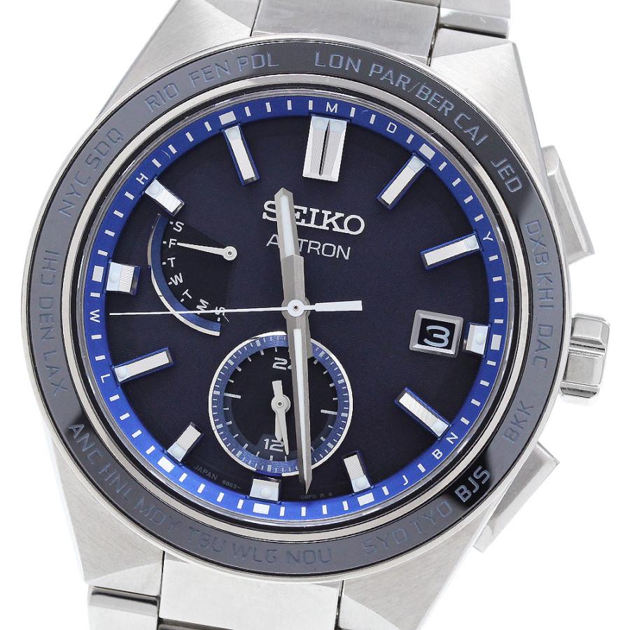 セイコー SEIKO SBXY051/8B63-0BD0 アストロン ネクスター ワールドタイム ソーラー電波 メンズ 美品 箱・保証書付き_913965 SEIKO（セイコー） SEIKO SBXY051/8B63-0BD0 アストロン ネクスター