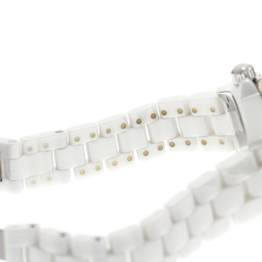 CHANEL（シャネル） CHANEL H1630 J12 白セラミック ブラックダイヤ