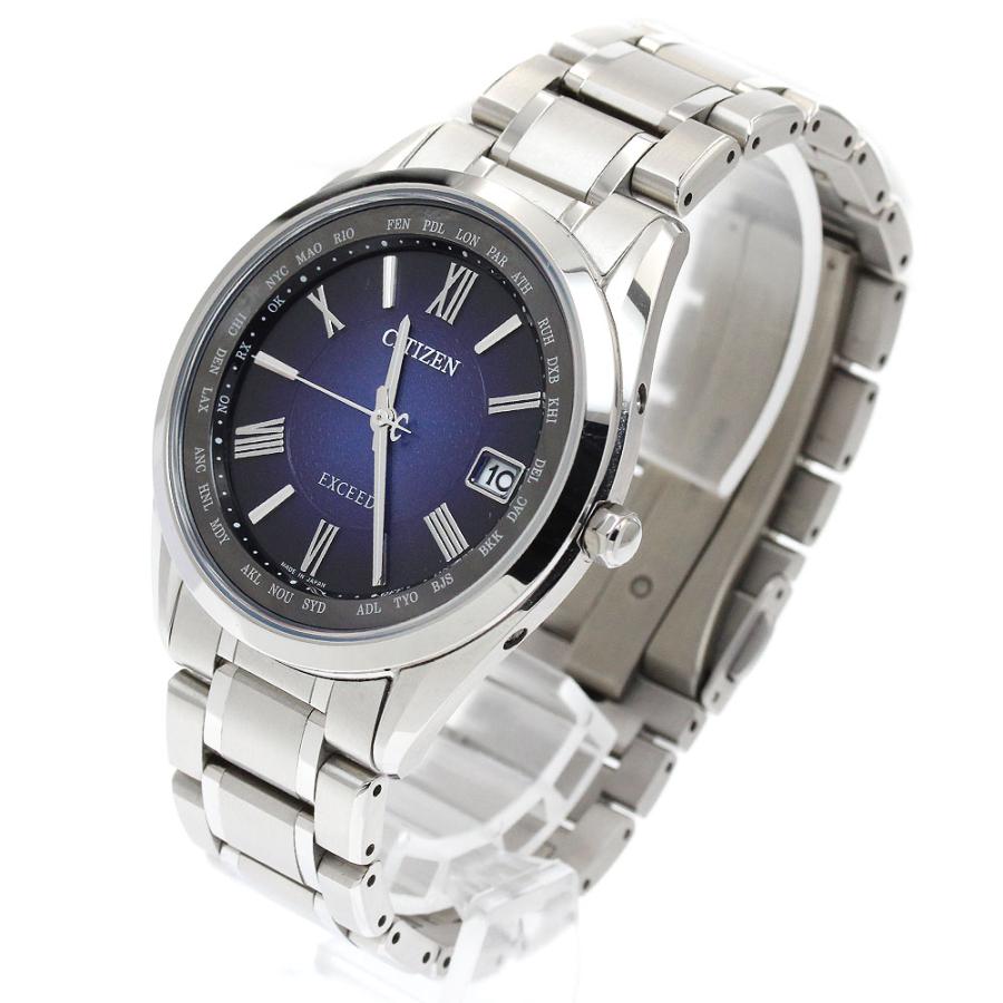 シチズン CITIZEN CB1150-67L/H147-A1CT201 エクシード 限定モデル300本 デイト ソーラー電波 メンズ 良品 箱・保証書付き_914397の画像