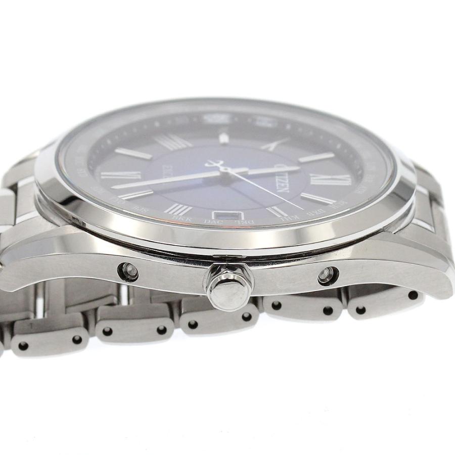シチズン CITIZEN CB1150-67L/H147-A1CT201 エクシード 限定モデル300本 デイト ソーラー電波 メンズ 良品 箱・保証書付き_914397の画像