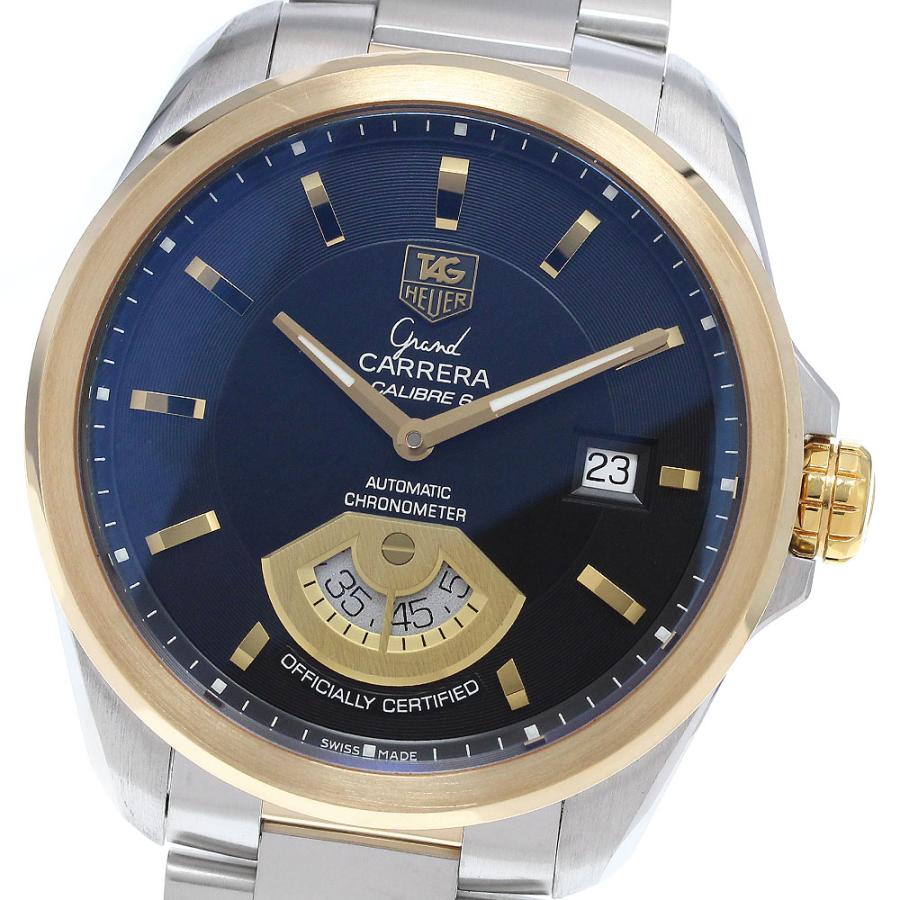 タグホイヤー TAG HEUER WAV515A グランドカレラ キャリバー6 デイト 自動巻き メンズ 良品 _915133 TAG HEUER（タグ・ホイヤー） TAG HEUER WAV515A グランドカレラ
