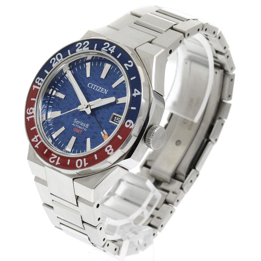 シチズン CITIZEN 9054-0065X02/NB6030-59L シリーズ8 デイト GMT 自動巻き メンズ _915136【ev10】 | CITIZEN | 01