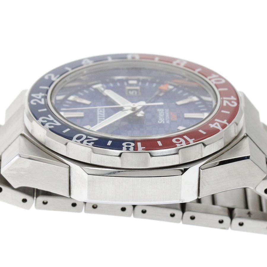 シチズン CITIZEN 9054-0065X02/NB6030-59L シリーズ8 デイト GMT 自動巻き メンズ _915136【ev10】 | CITIZEN | 03