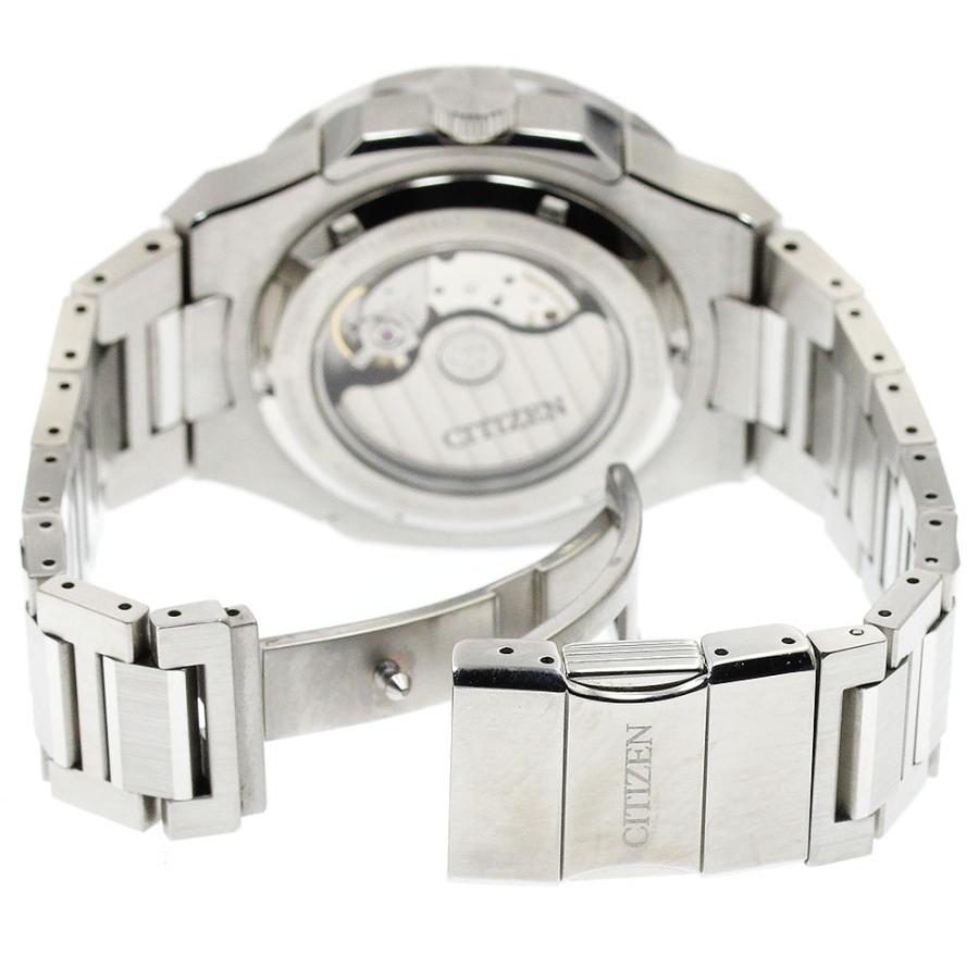シチズン CITIZEN 9054-0065X02/NB6030-59L シリーズ8 デイト GMT 自動巻き メンズ _915136【ev10】 | CITIZEN | 04