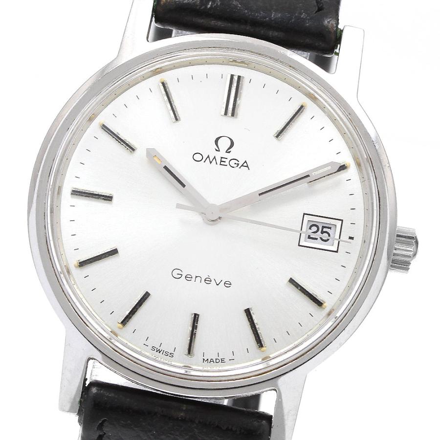 OMEGA オメガ 136.0099 ジュネーブ Cal.1030 デイト 手巻き メンズ  
