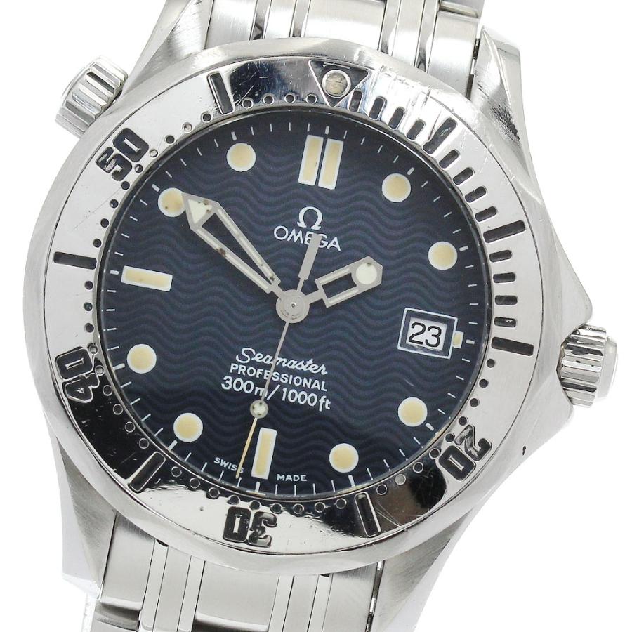 OMEGA オメガ 2562.80 シーマスター300 デイト クォーツ ボーイズ  