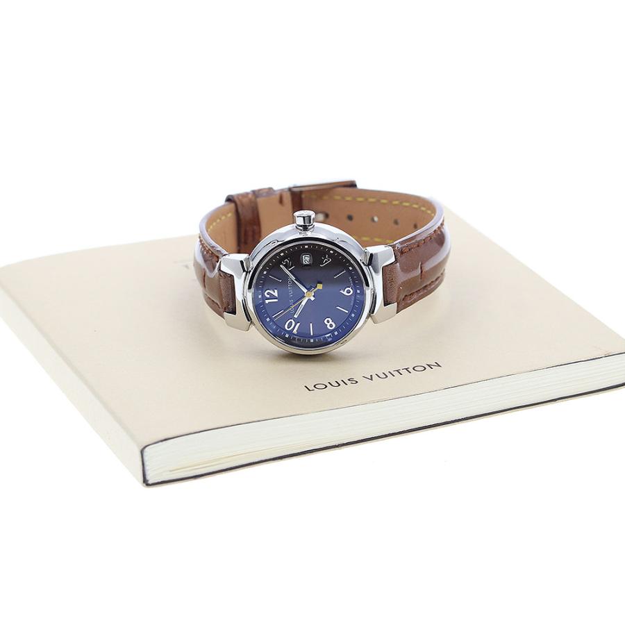 【美品】ルイヴィトン タンブール モノグラム レザーベルト Q1211 デイト LOUIS VUITTON（ルイ・ヴィトン） LOUIS VUITTON Q1211 タンブール