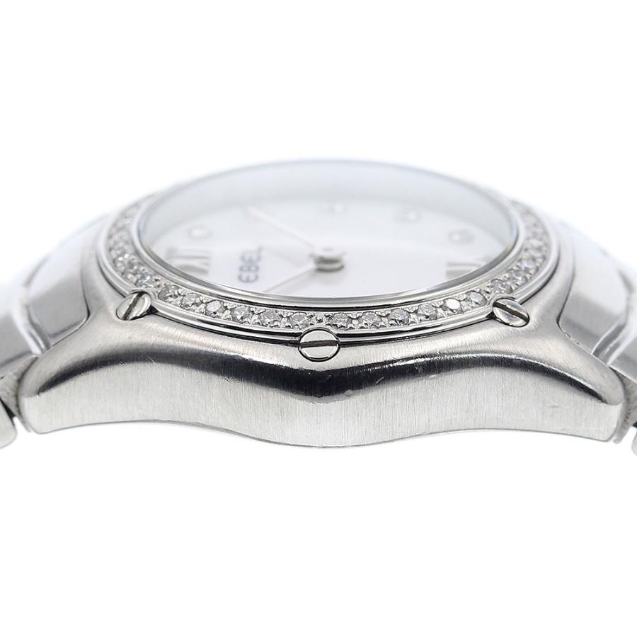 EBEL（エベル） EBEL E9157F14 クラシックウェーブ 10Pダイヤ クォーツ 