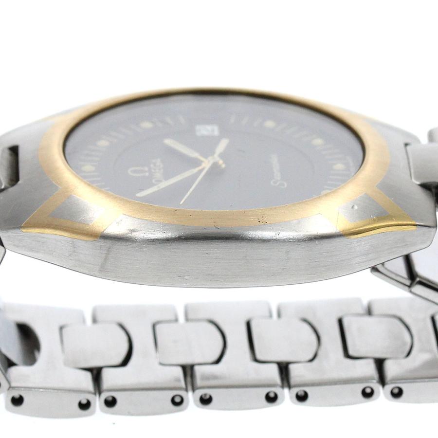 OMEGA オメガ シーマスター ポラリス デイト クォーツ メンズ _916679  