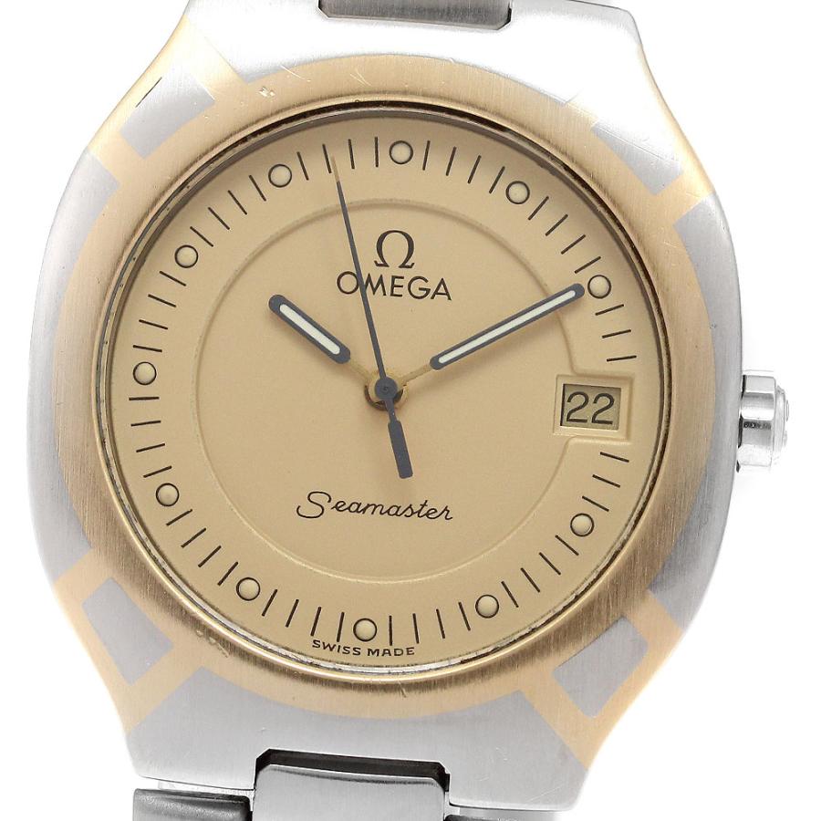 OMEGA（オメガ） シーマスター ポラリス デイト クォーツ メンズ 良品
