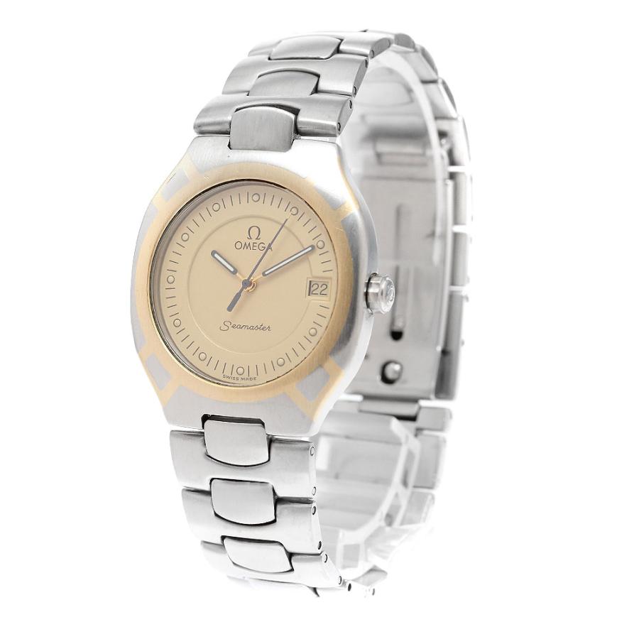 【TK】OMEGA オメガ　シーマスター　ポラリスデイト　クォーツ腕時計 OMEGA（オメガ） シーマスター ポラリス デイト クォーツ メンズ 良品