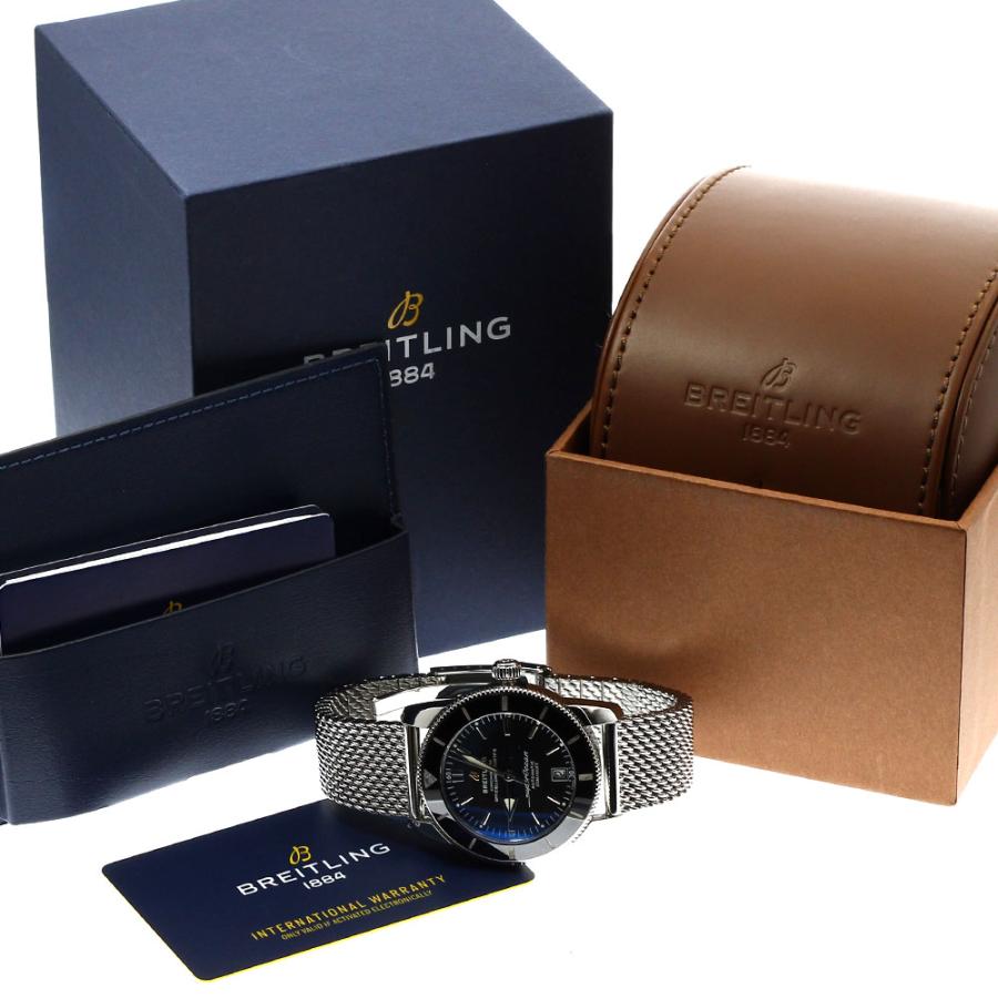 ブライトリング（BREITLING） BREITLING AB2010 スーパーオーシャン ヘリテージII デイト 自動巻き メンズ 良品 箱 ...