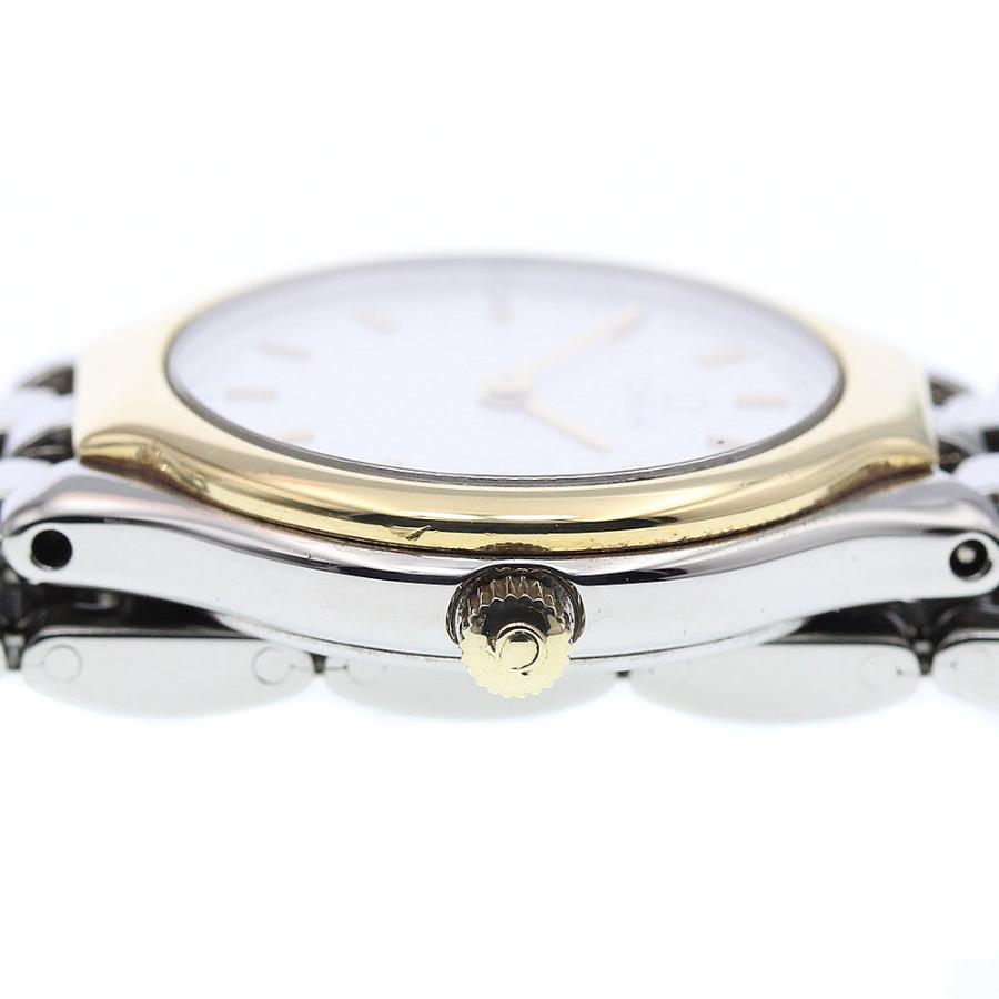 OMEGA　オメガ　デビル　クォーツ腕時計　デイト　YGベゼル OMEGA（オメガ） デビル YGベゼル ユニークダイヤル クォーツ メンズ