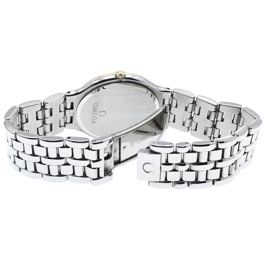 オメガ OMEGA デビル デイト YGベゼル クォーツ メンズ 良品 _916919  